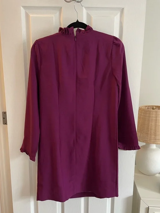 J. Crew Ruffleneck Shift Dress - Picture 2 of 5